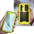 Armored case for Samsung Galaxy S25+ Plus, R-JUST, yellow