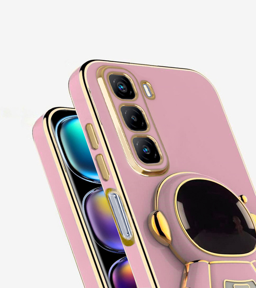 Case for Infinix Hot 50 4G, Astronaut, purple