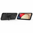Case for Samsung Galaxy A02S, Kickstand Ring, black