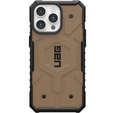 Urban Armor Gear Case for iPhone 15 Pro Max, Pathfinder MagSafe, brown