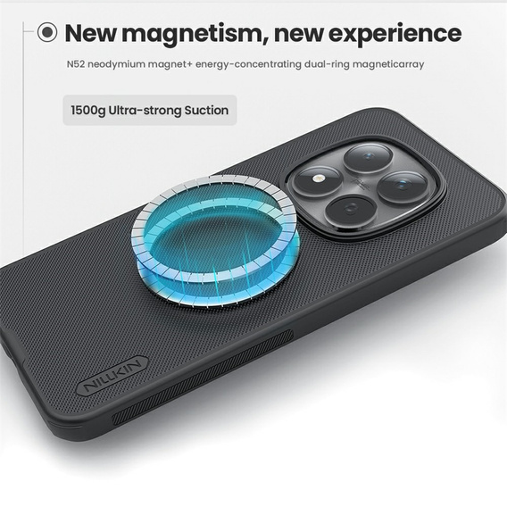 NILLKIN Frosted Shield Pro magnetic case for Xiaomi Redmi Note 15 Pro 5G