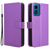 Flip case for Motorola Moto G24 / G24 Power / G04, Wallet Smart Magnet, purple