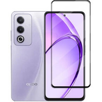 3D Tempered Glass for Oppo A80, black frame