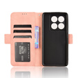 Flip case for Xiaomi 14T, Card Slot, pink