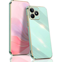 Case for Realme Note 50, Glamour CamShield, mint