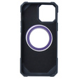 Case for iPhone 14 Pro, Heavy Duty, for MagSafe, purple