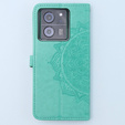 Flip case for Xiaomi 13T / 13T Pro, Mandala, green