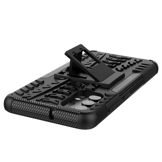 Case for Samsung Galaxy A32 4G, Tire Armor, black