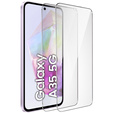 2x Tempered Glass ERBORD 9H Hard Glass for phone screen for Samsung Galaxy A35 5G