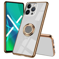 Case for iPhone 14 Pro Max, Electro Ring, white