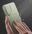 Case for Samsung Galaxy S25+ Plus, Suritch Shockproof, for MagSafe, green
