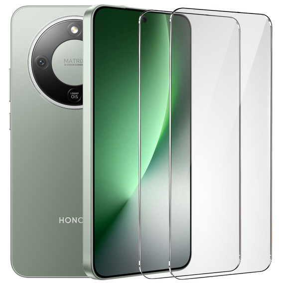 2x ERBORD 9H Hard Glass Tempered Glass for Honor Magic 8 Lite