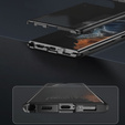 Magnetic Dual Glass MagSafe case for Samsung Galaxy S24 Ultra, black