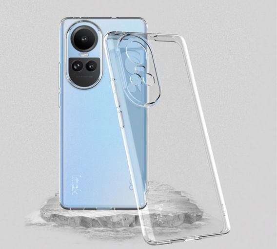 IMAK Case for Oppo Reno 10 / 10 Pro, UX-5 Series Slim, transparent