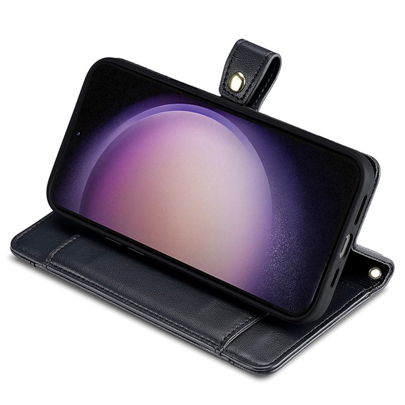 Flip case for Samsung Galaxy A54 5G, Wallet Zipper Pocket, black