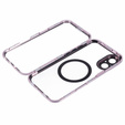 Magnetic Dual Glass MagSafe case for iPhone 16, pink rose gold