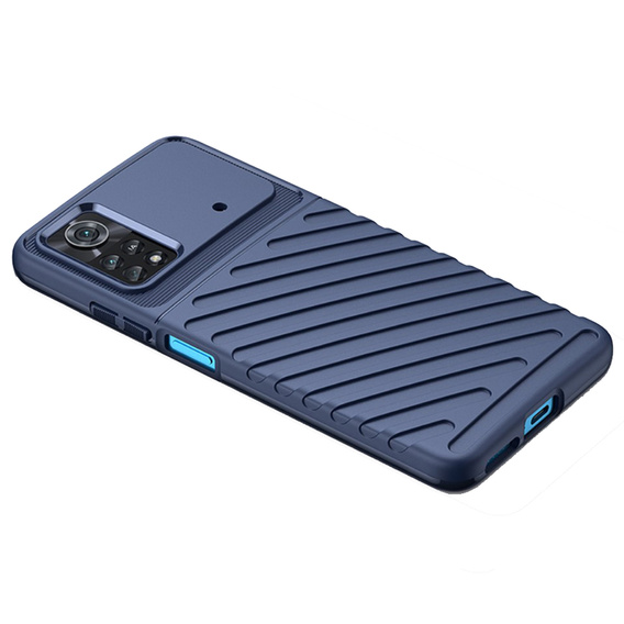 Case for Xiaomi Poco X4 Pro 5G, Thunder, blue