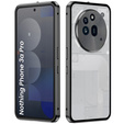 1 x Case for Nothing Phone 3a Pro, Frame Case, grey