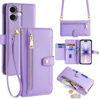 Flip case with zip pocket for iPhone 17