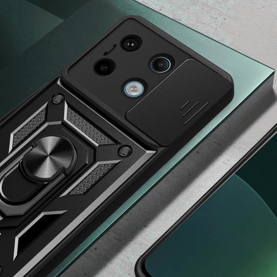 Case for Xiaomi Redmi Note 13 Pro 5G, CamShield Slide, black