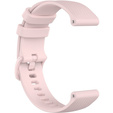 Silicone strap for 18mm do Garmin Vivomove 3S / Vivoactive 4S, Pink