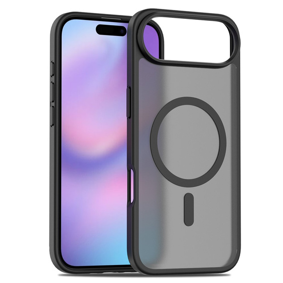 Matt Case for iPhone Air, for MagSafe, translucent black