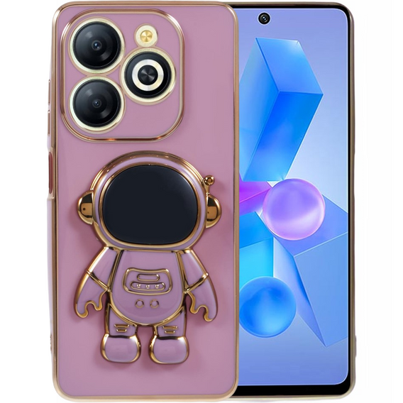 Case for Infinix Hot 40i, Astronaut, purple