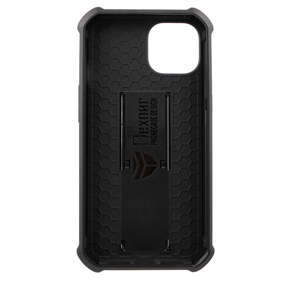 Armored case for iPhone 13 / 14, Dexnor Full Body, black