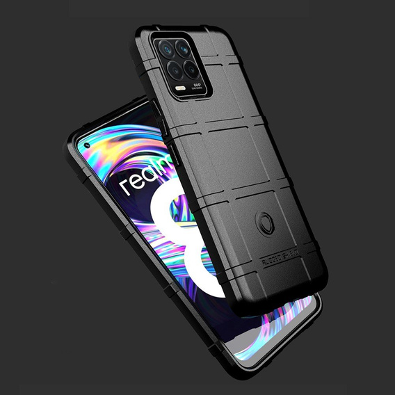 Case for Realme 8/8 Pro, Rugged Shield, black