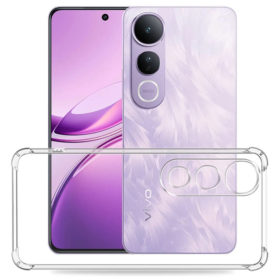Case for Vivo V50 Lite 4G / 5G, Dropproof, transparent