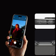 Spigen MagSafe Case for iPhone 16 Pro Max, Ultra Hybrid, transparent / white + 9H Tempered Glass