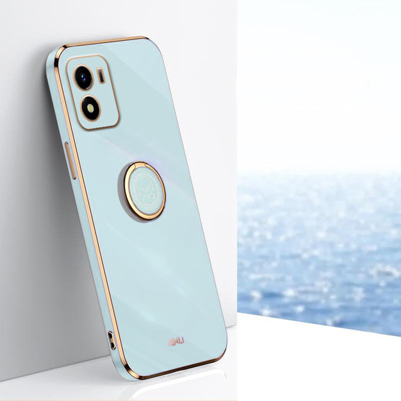 Case for Vivo Y01, Electro Ring, blue