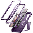 Armored case for Samsung Galaxy S23 Plus, Dexnor Full Body (Two Frames), purple