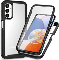 Case for Samsung Galaxy A14 4G/5G, Shockproof, with film, black