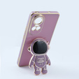 Case for Oppo Reno 10 / 10 Pro, Astronaut, purple