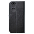 Flip case for Oppo A38 4G / Oppo A18 4G, Crazy Horse Wallet, black