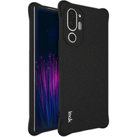 IMAK case for HTC U24 Pro 5G, Dropproof, black