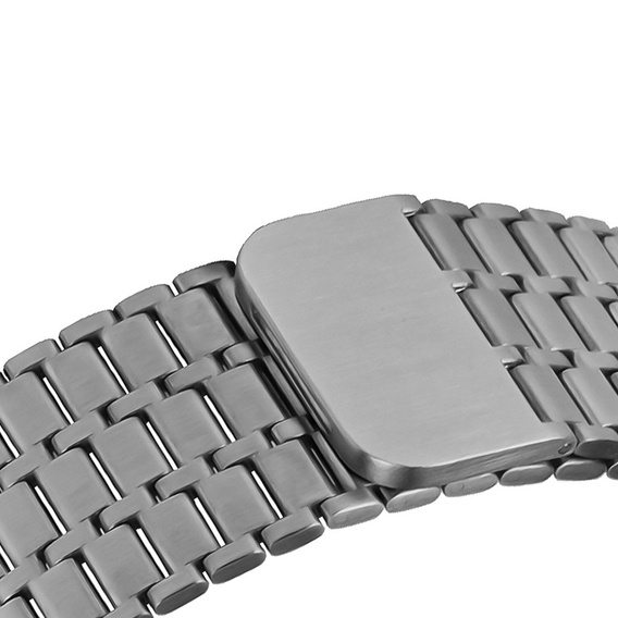 Steel Bracelet for Apple Watch 1/2/3/4/5/6/7/8/SE/ULTRA 42/44/45/49 MM - grey