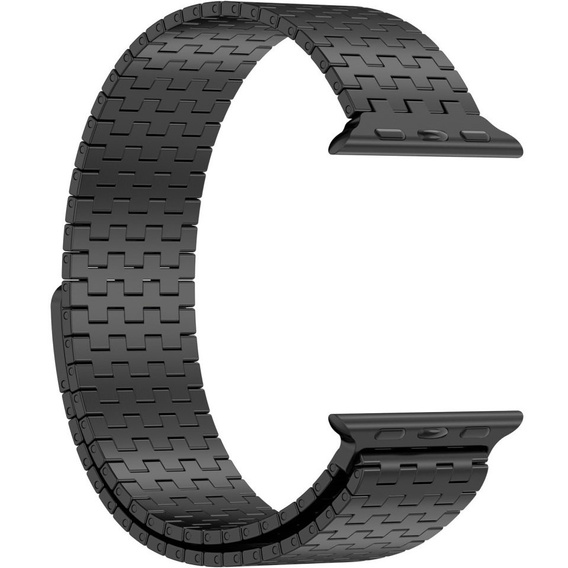 Steel Bracelet for Apple Watch 1/2/3/4/5/6/7/8/SE/ULTRA 42/44/45/49 MM - Black