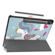 Case for Samsung Galaxy Tab S9 Plus, Smartcase, unicorn
