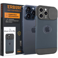 Case for iPhone 15 Pro Max, ERBORD MagProtect Slide Camera, titanium blue