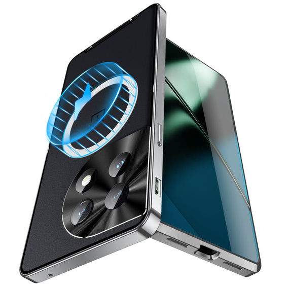 Camera Protection Case for OnePlus 12 5G, CamShield MagSafe, transparent / silver