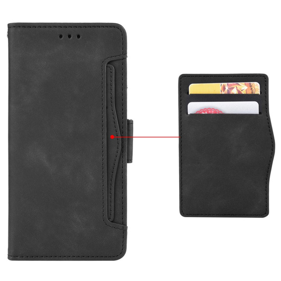 Flip case for Samsung Galaxy S23 FE, Card Slot, black