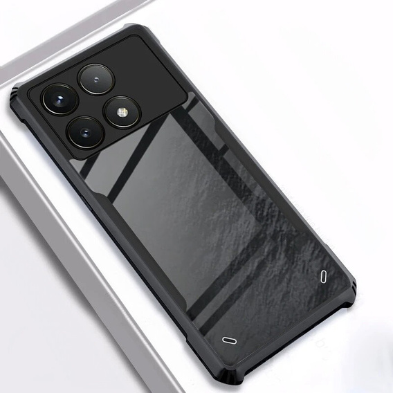 Case for Xiaomi Poco F6 Pro, AntiDrop Hybrid, black