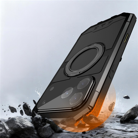 R-JUST case with MagSafe and stand for iPhone 17 Pro Max