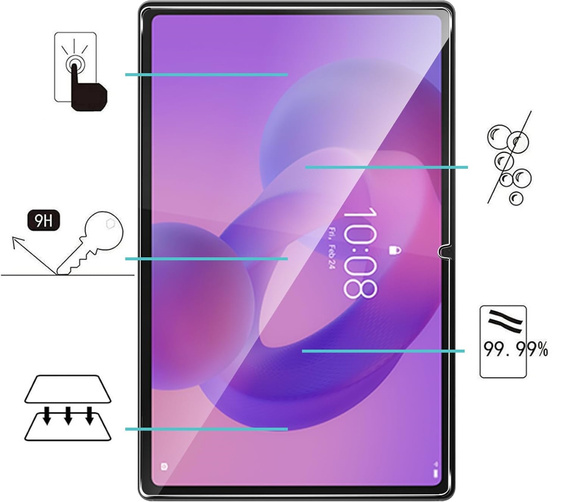 Tempered Glass for Lenovo Idea Tab Plus