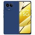 Case for Realme 11 5G, Silicone Lite, dark blue
