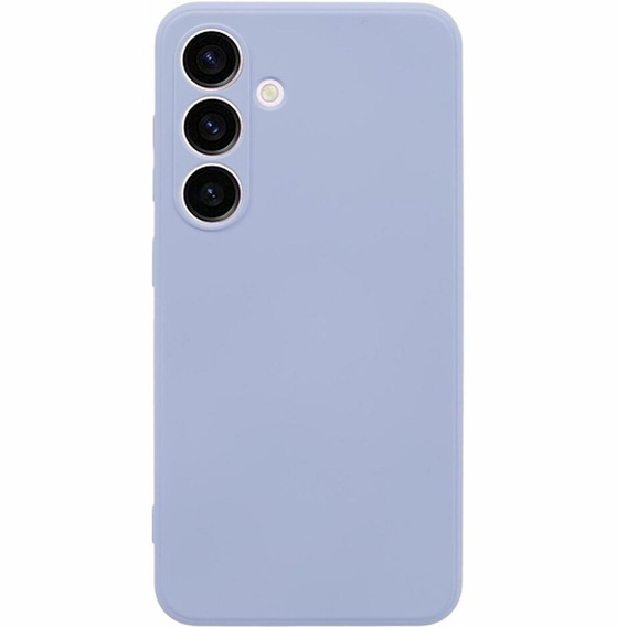 Case for Samsung Galaxy S24+ Plus, Silicone Lite, purple
