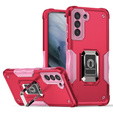 Case for Samsung Galaxy S21 FE, Dual-Layer Armor, pink
