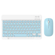 Wireless keyboard and Bluetooth mouse set for Android/Windows, blue